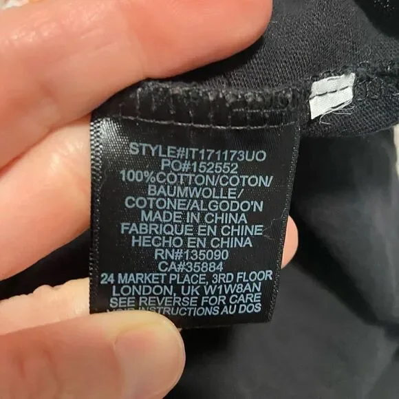 OP Ocean Pacific by Icons of Culture Crop Shirt - Picture 5 of 5